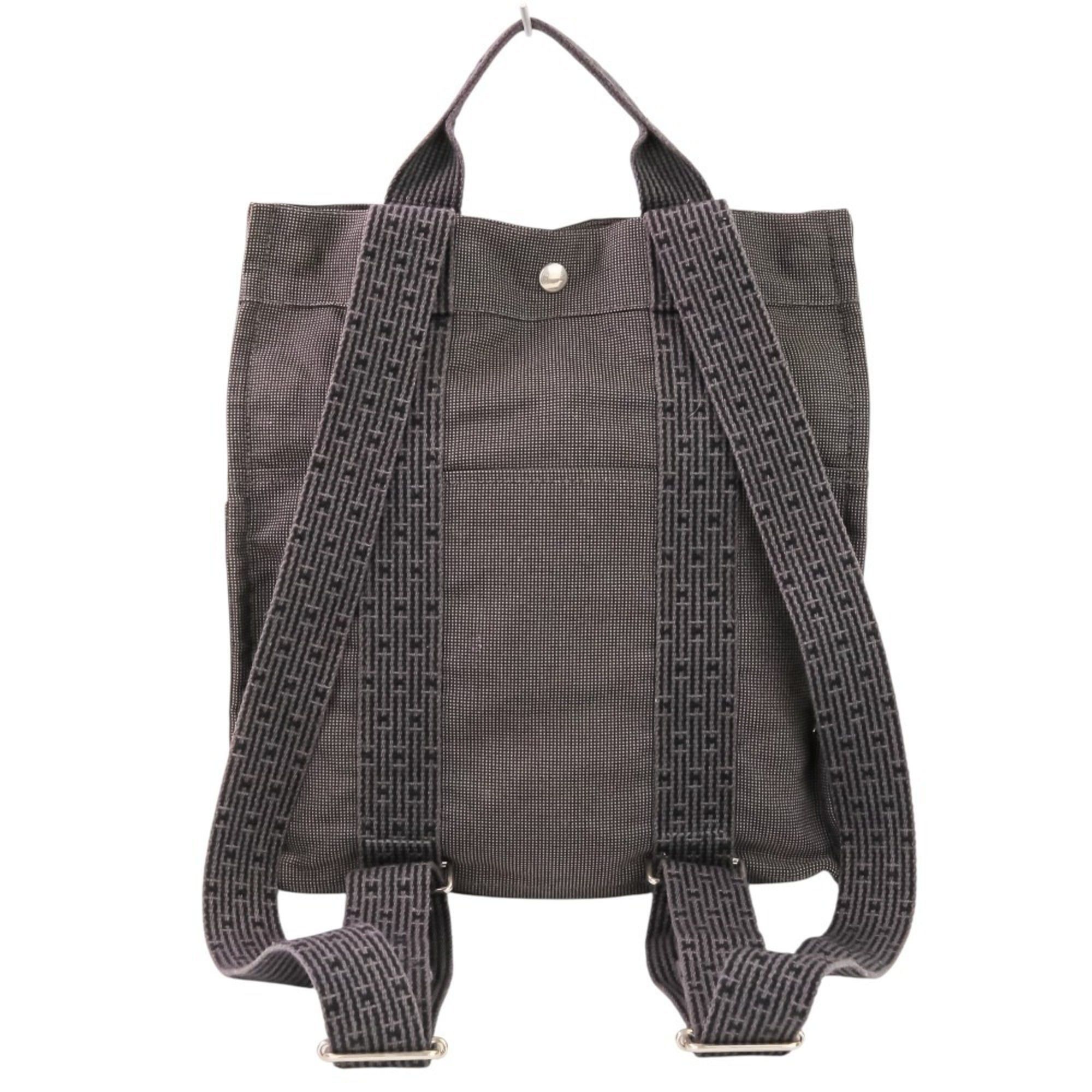 Hermes HERMES Air Line Ad MM Rucksack/Tote Bag, Gray, Women's Size ONE SIZE - 2 Thumbnail