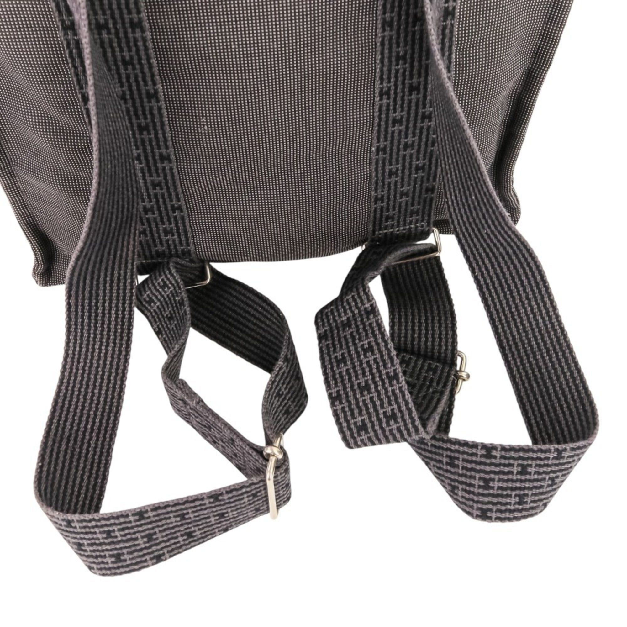 Hermes HERMES Air Line Ad MM Rucksack/Tote Bag, Gray, Women's Size ONE SIZE - 7 Thumbnail