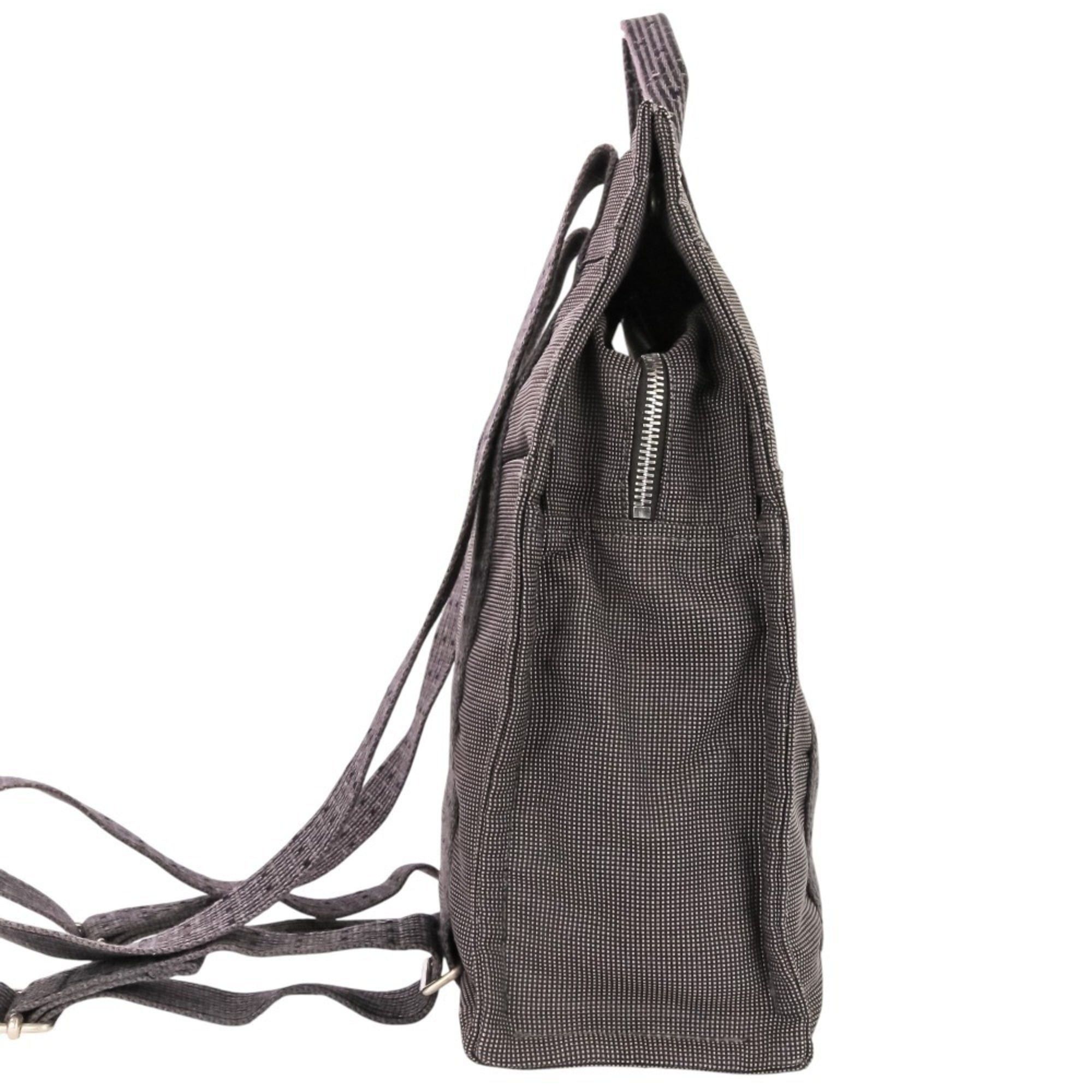 Hermes HERMES Air Line Ad MM Rucksack/Tote Bag, Gray, Women's Size ONE SIZE - 4 Thumbnail