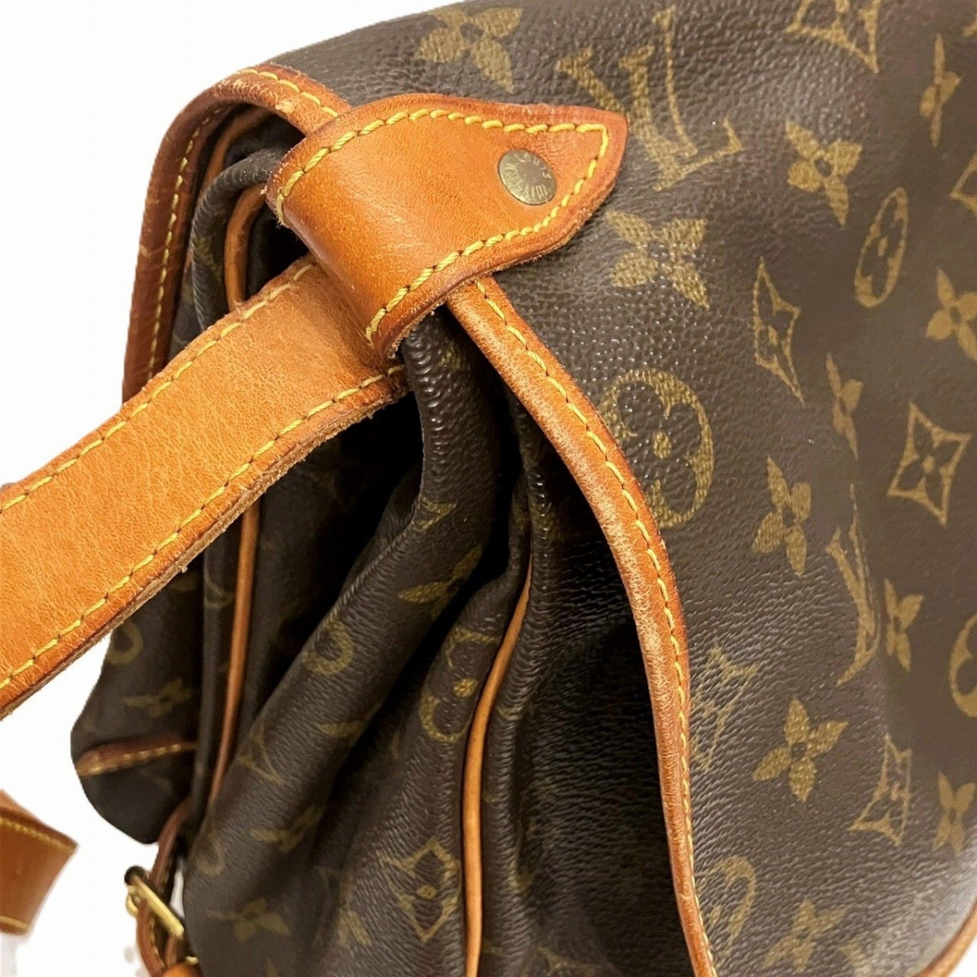 Louis Vuitton Louis Vuitton Saumur 35 Monogram Shoulder Bag M42254 Free Shipping Size ONE SIZE - 8 Thumbnail
