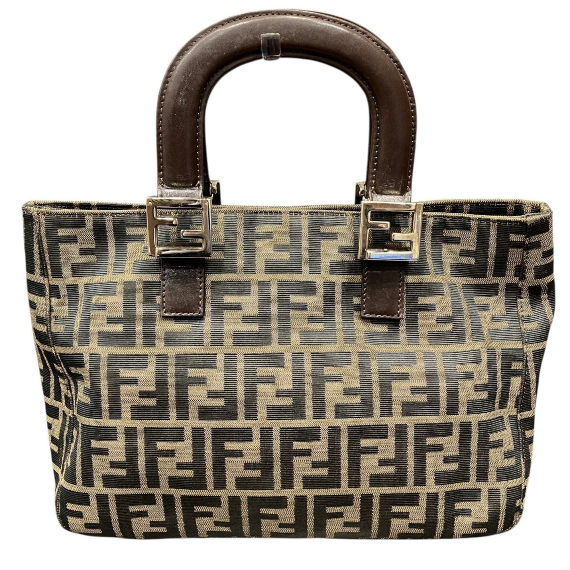 Fendi Fendi handbag nylon and leather free shipping Size ONE SIZE - 2 Thumbnail