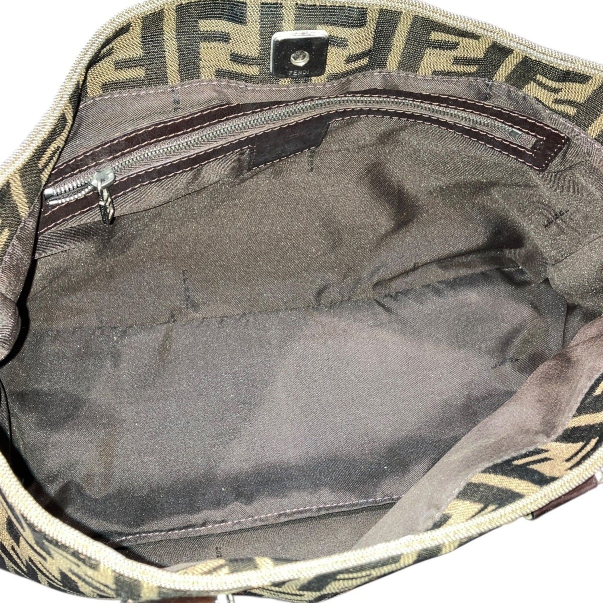 Fendi Fendi handbag nylon and leather free shipping Size ONE SIZE - 5 Thumbnail