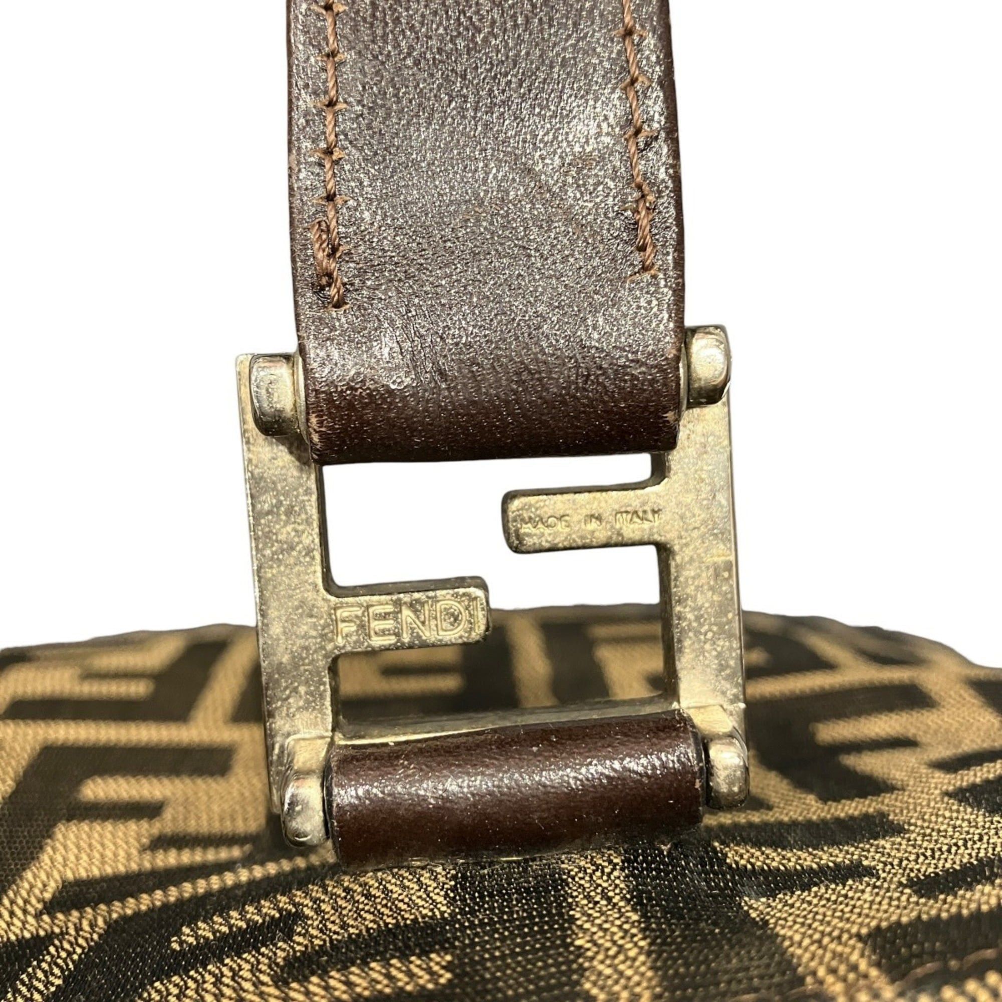 Fendi Fendi handbag nylon and leather free shipping Size ONE SIZE - 7 Thumbnail