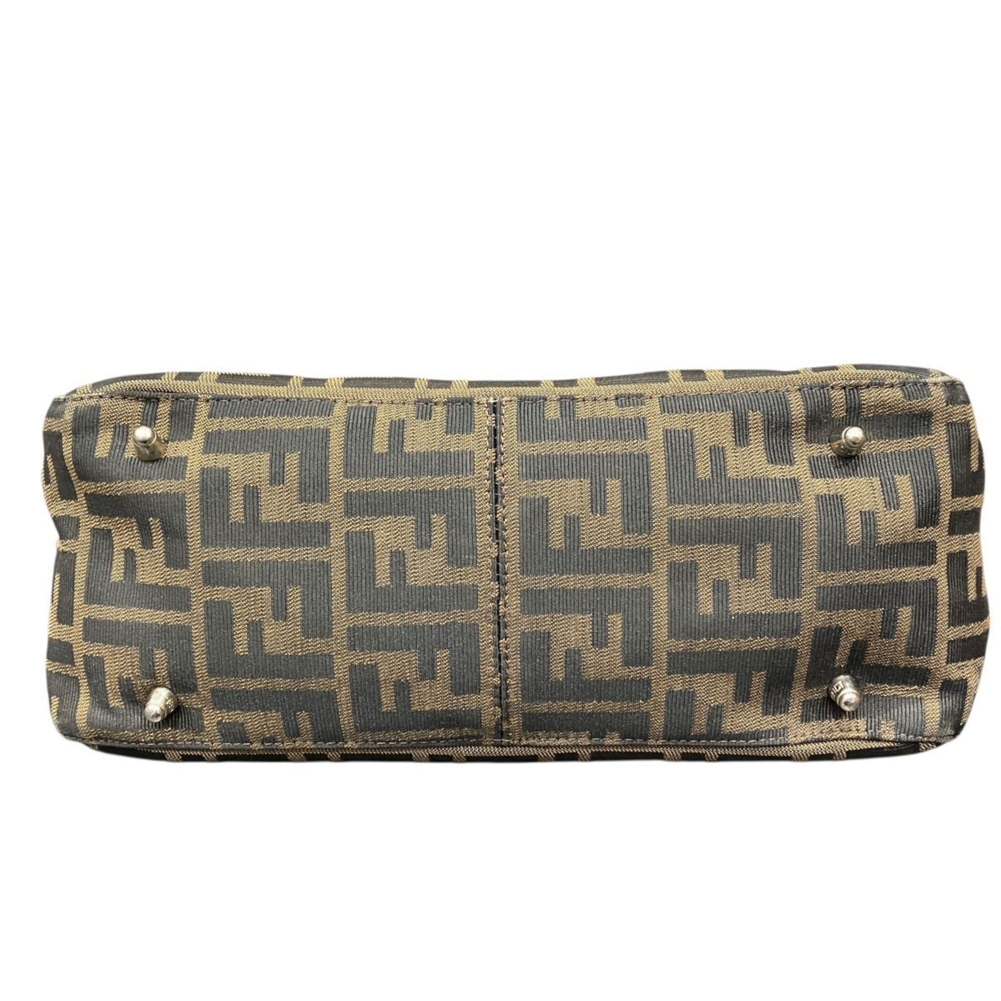 Fendi Fendi handbag nylon and leather free shipping Size ONE SIZE - 3 Thumbnail