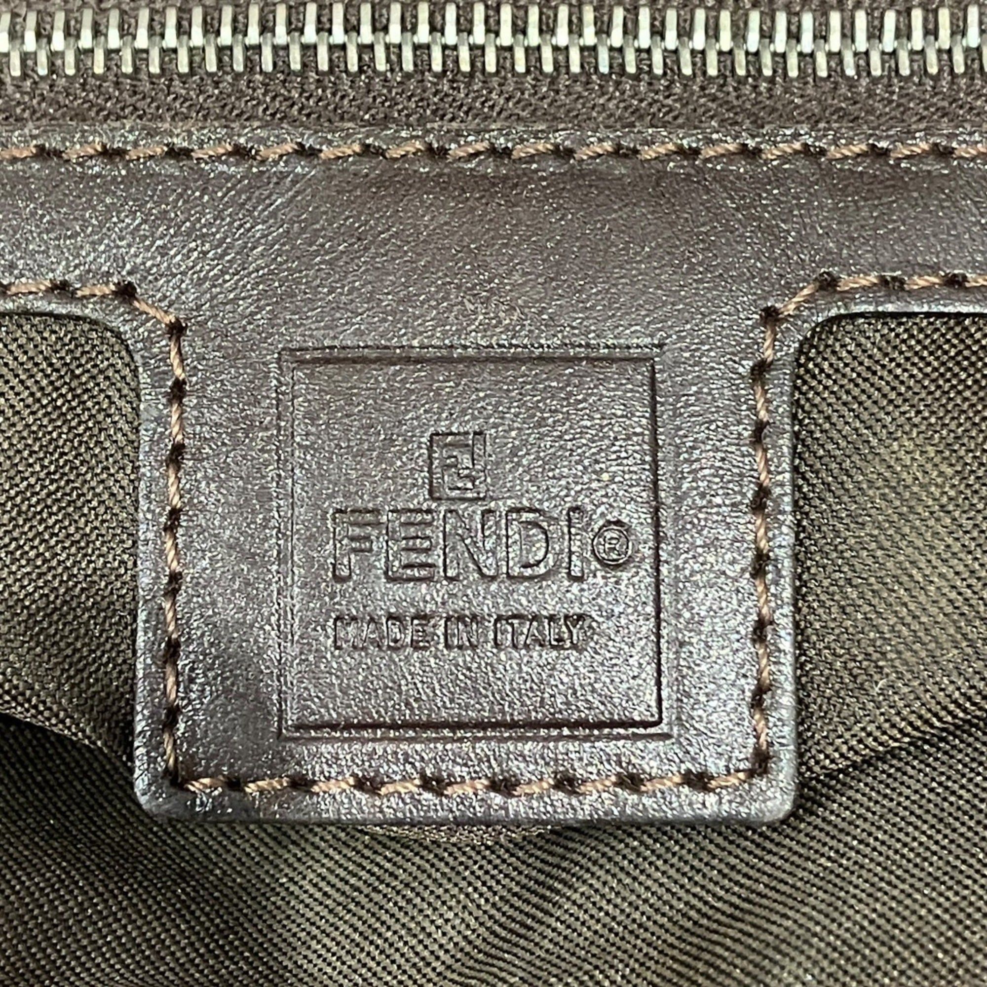 Fendi Fendi handbag nylon and leather free shipping Size ONE SIZE - 4 Thumbnail
