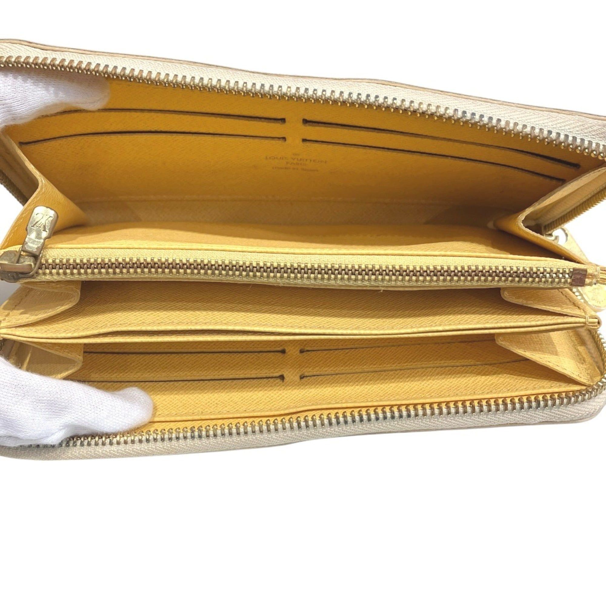 Louis Vuitton Louis Vuitton Illustre Zippy Wallet, 2011 Limited Edition, Damier Azur Leather, N63006, Free Shipping Size ONE SIZE - 3 Thumbnail
