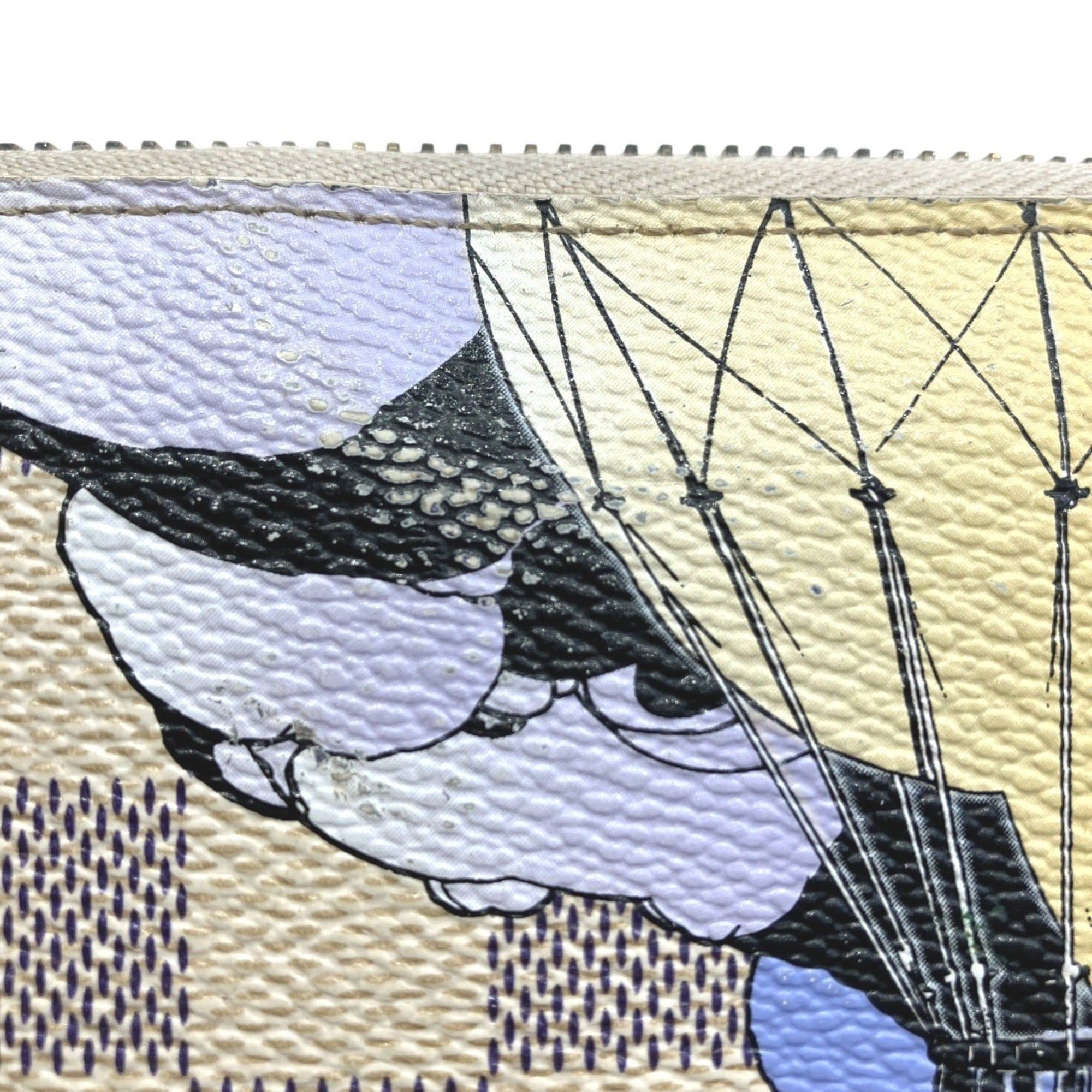 Louis Vuitton Louis Vuitton Illustre Zippy Wallet, 2011 Limited Edition, Damier Azur Leather, N63006, Free Shipping Size ONE SIZE - 9 Thumbnail