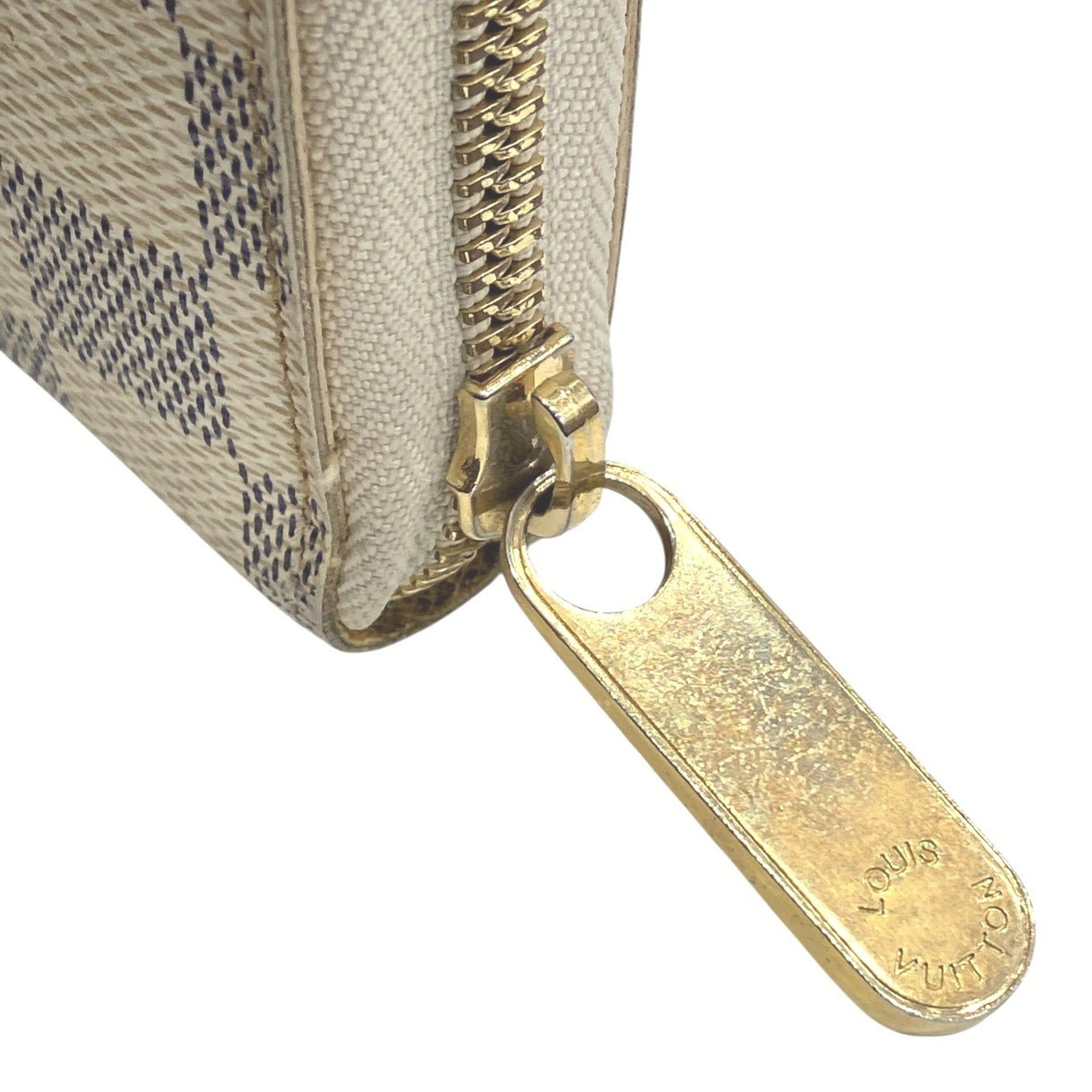 Louis Vuitton Louis Vuitton Illustre Zippy Wallet, 2011 Limited Edition, Damier Azur Leather, N63006, Free Shipping Size ONE SIZE - 8 Thumbnail