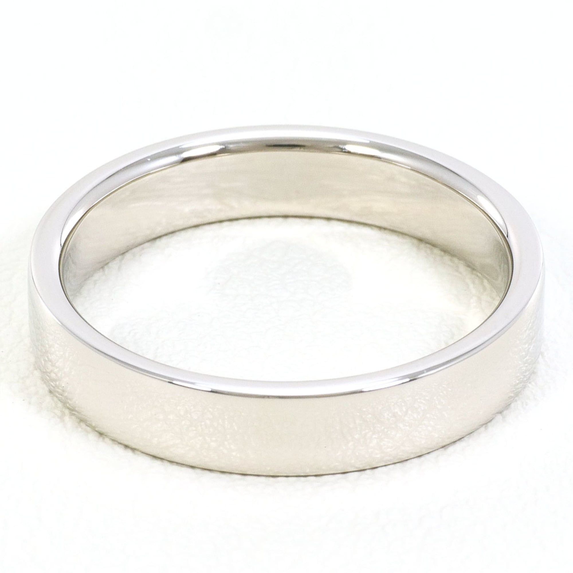 Tiffany & Co. Tiffany & Co. Curved Band PT950 Platinum Ring, 1 Piece, Total Weight: Approximately 7.2g, Jewelry, Like New, Free Shipping, Gift Wrapping Size ONE SIZE - 3 Thumbnail