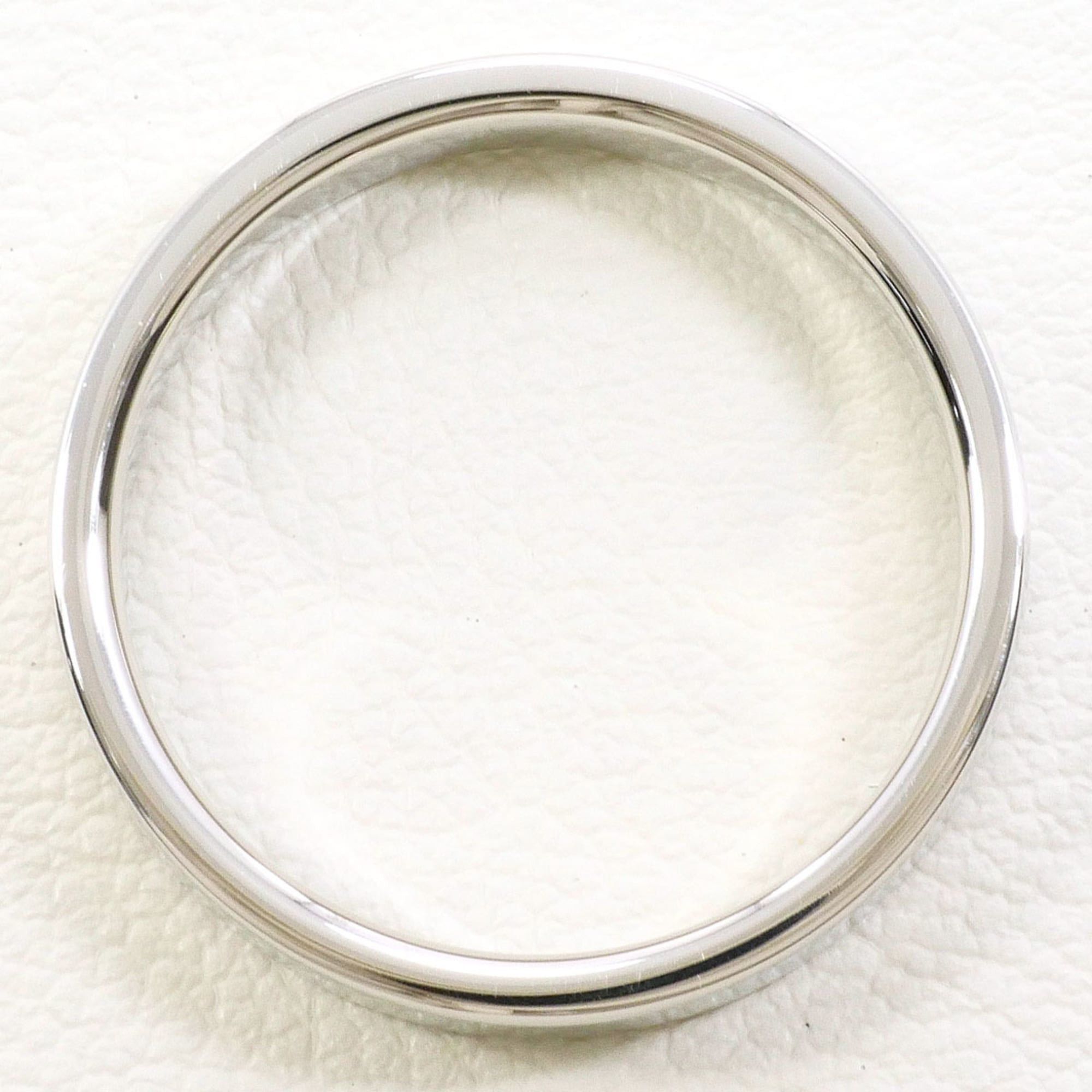 Tiffany & Co. Tiffany & Co. Curved Band PT950 Platinum Ring, 1 Piece, Total Weight: Approximately 7.2g, Jewelry, Like New, Free Shipping, Gift Wrapping Size ONE SIZE - 2 Thumbnail