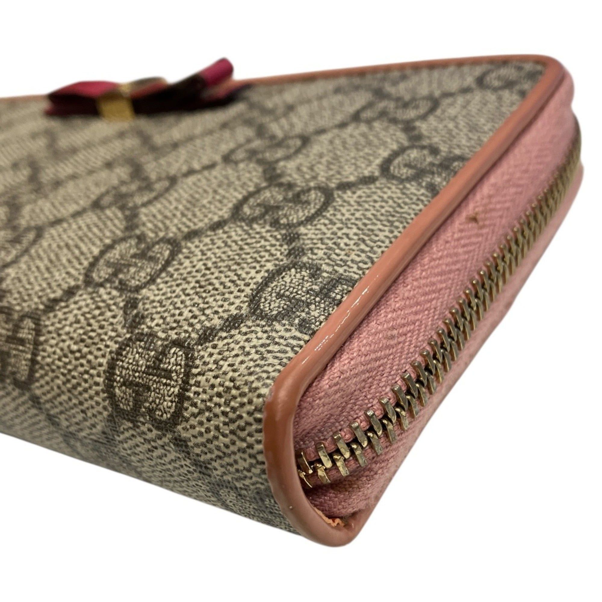Gucci Gucci GG Supreme Canvas Long Wallet 388680 Free Shipping Size ONE SIZE - 7 Thumbnail