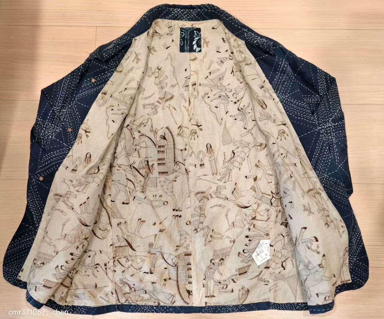 Visvim VISVIM 22 ICT COVERALL SASHIKO Size US S / EU 44-46 / 1 - 5 Thumbnail