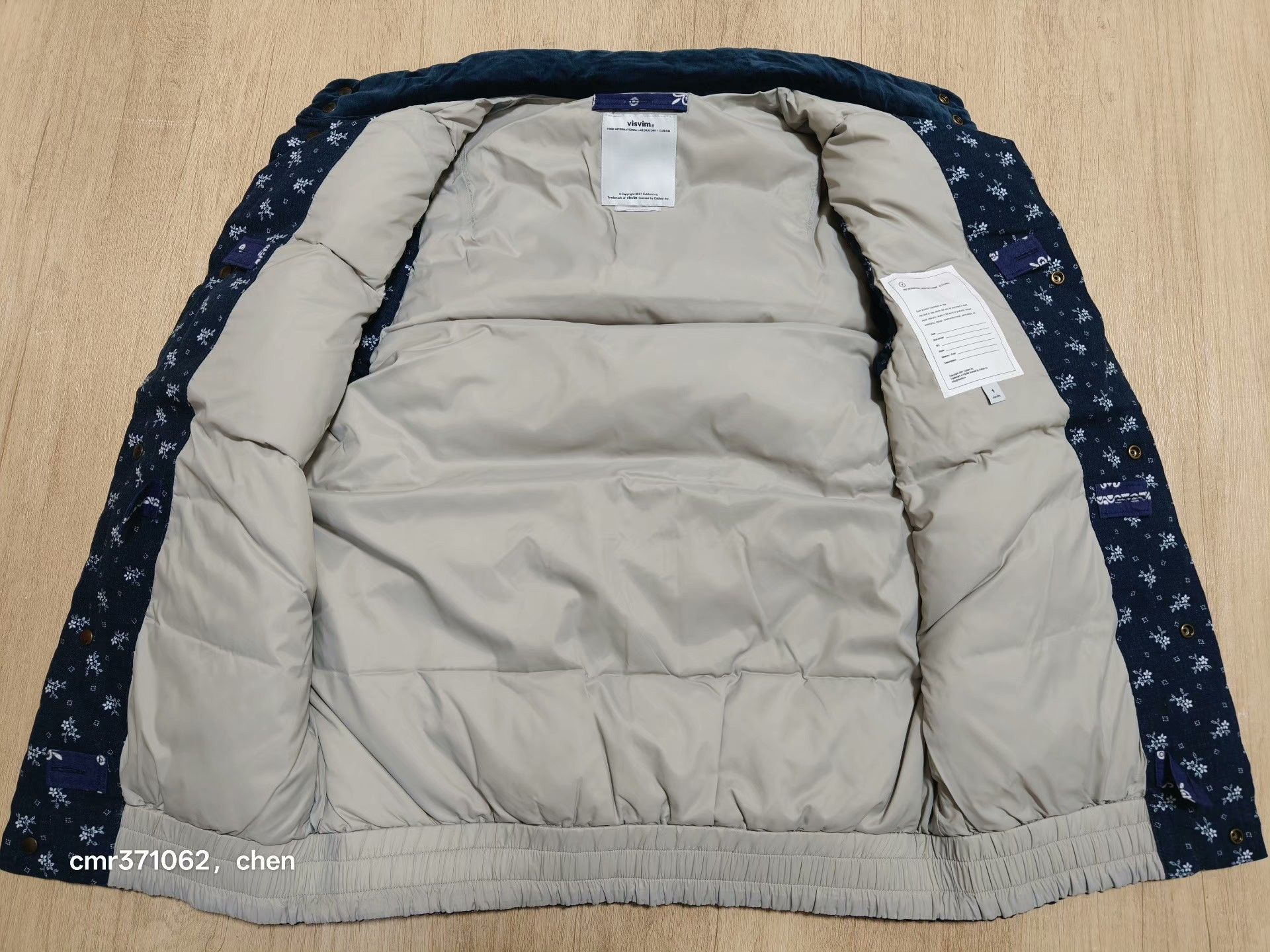 VISVIM 12AW INSULATOR VEST PIZI