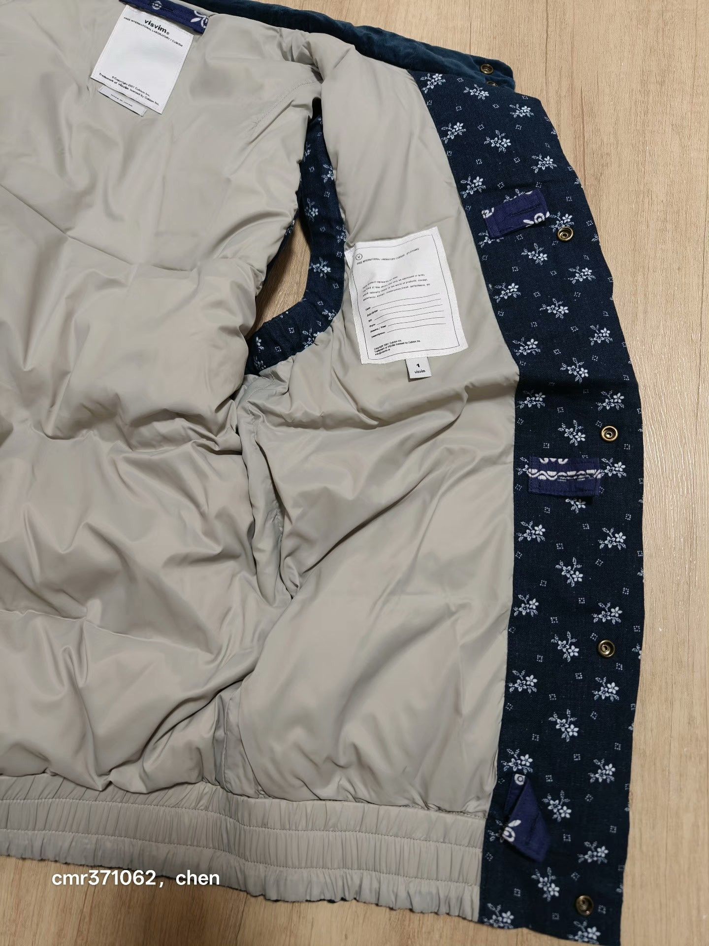 VISVIM 12AW INSULATOR VEST PIZI