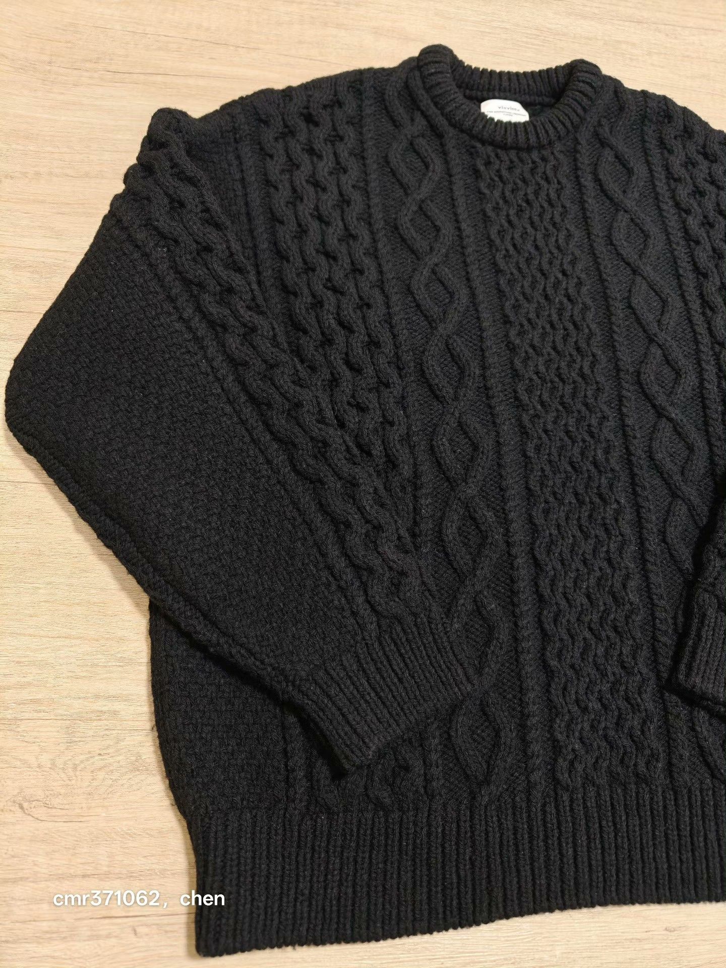 Visvim VISVIM 21AW SPOT AMPLUS CREW KNIT L/S Size US L / EU 52-54 / 3 - 2 Thumbnail