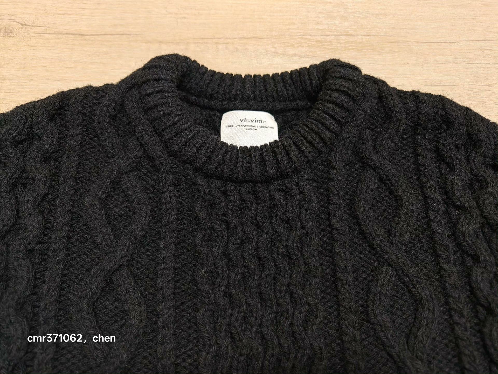 Visvim VISVIM 21AW SPOT AMPLUS CREW KNIT L/S Size US L / EU 52-54 / 3 - 4 Thumbnail
