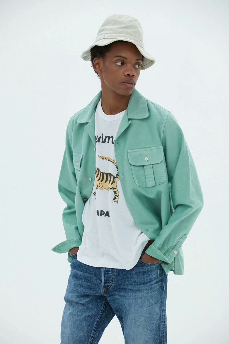 Visvim VISVIM KEESEY G.S. Moleskin Shirt Size US M / EU 48-50 / 2 - 9 Thumbnail
