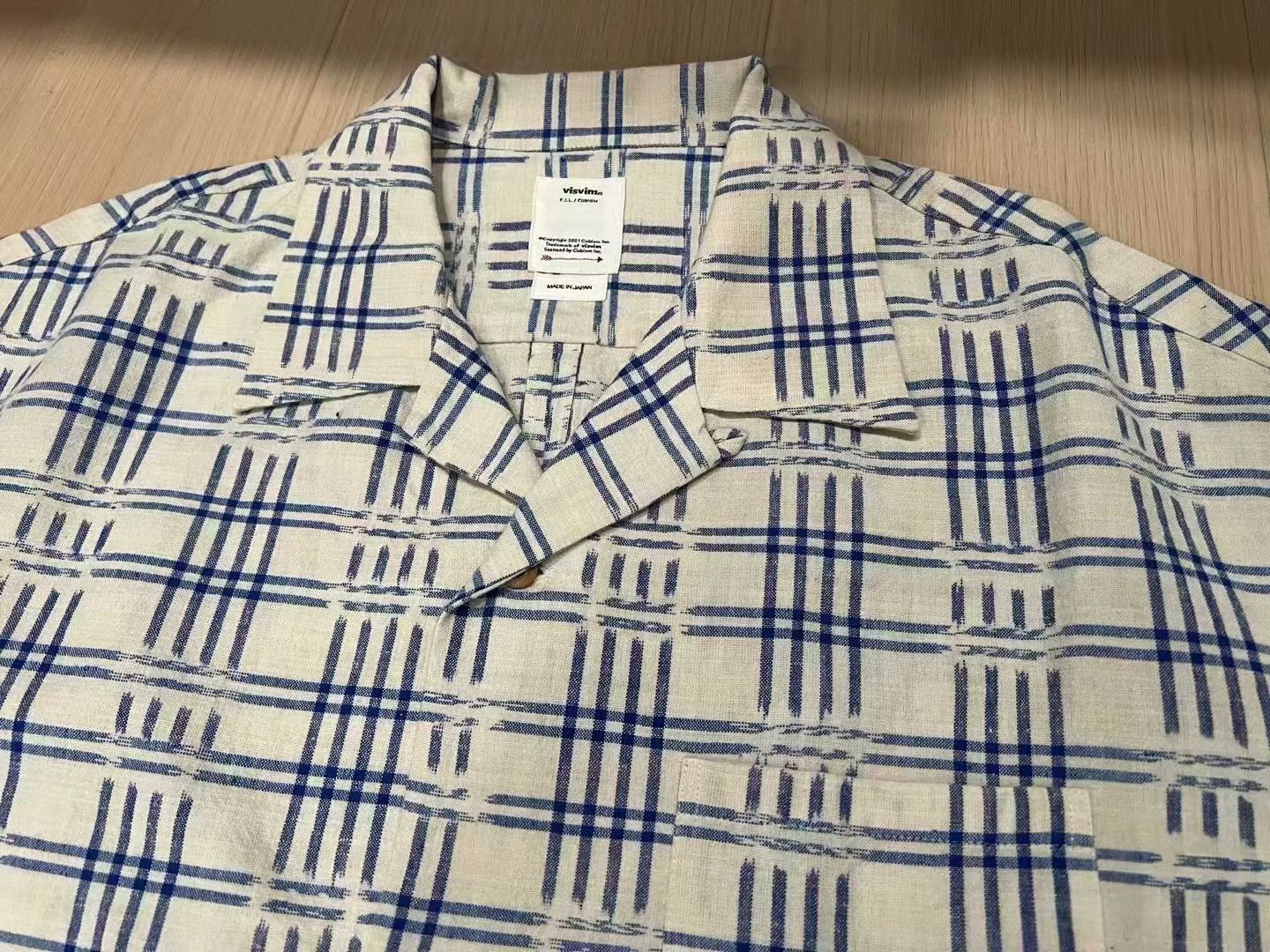 Visvim VISVIM 23AW CROSBY SHIRT S/S KASURI Size US L / EU 52-54 / 3 - 2 Thumbnail