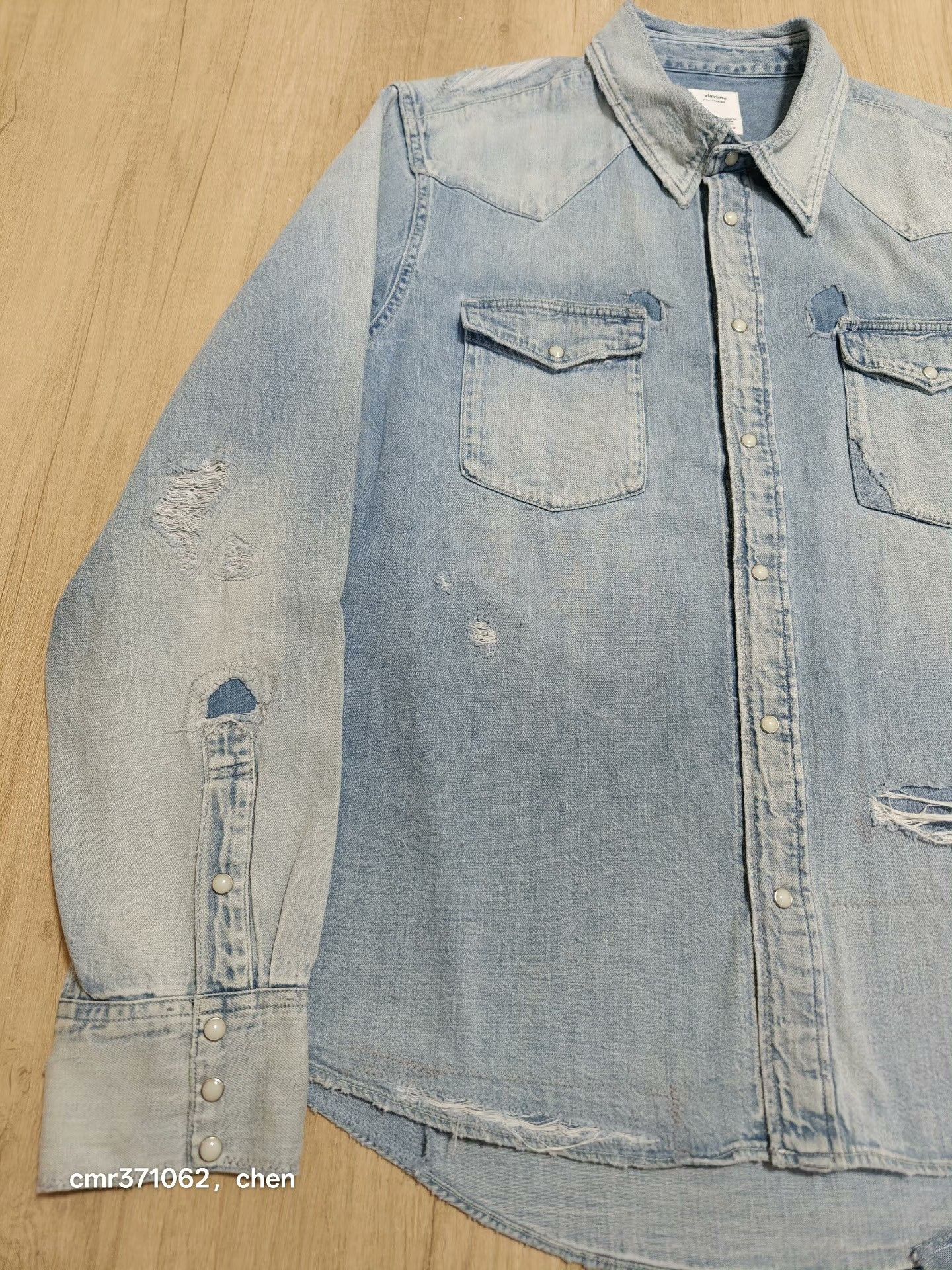 Visvim VISVIM 24SS SOCIAL SCULPTURE SHIRT Size US M / EU 48-50 / 2 - 2 Thumbnail
