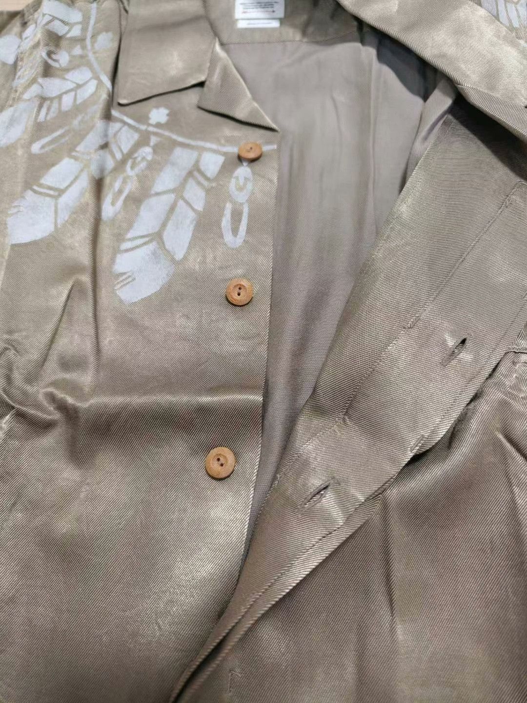 Visvim visvim 19SS SPOT FREE EDGE S/S SHIRT Size US M / EU 48-50 / 2 - 3 Thumbnail