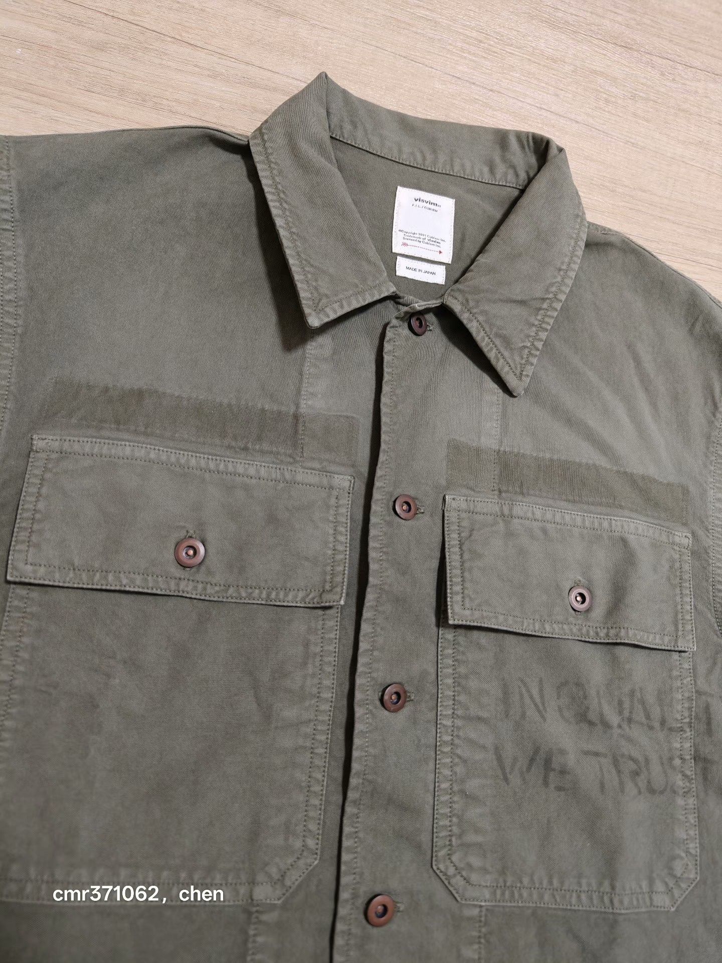 Visvim VISVIM 22SS CARDWELL SHIRT L/S Size US L / EU 52-54 / 3 - 4 Thumbnail