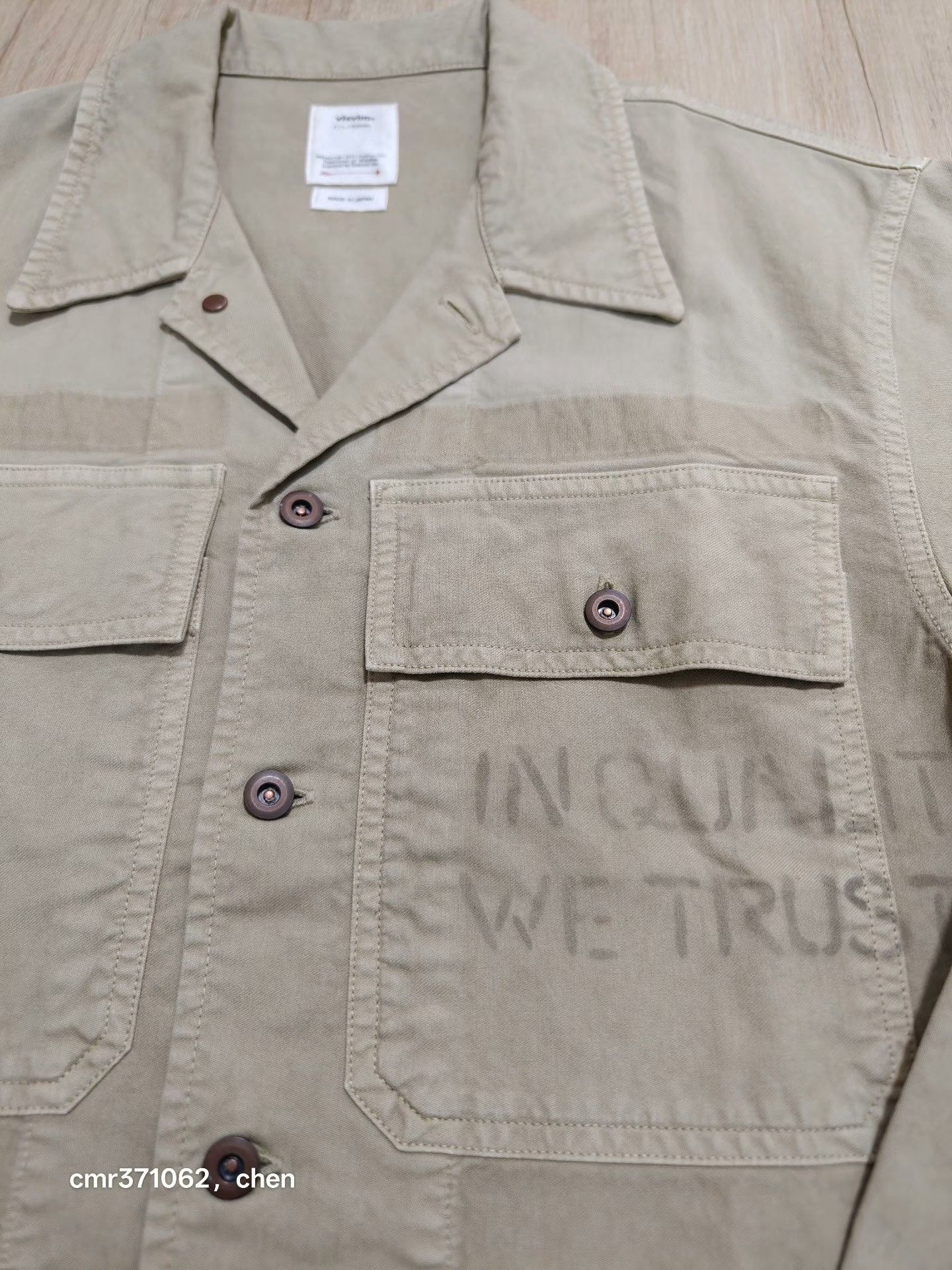 Visvim VISVIM 22SS CARDWELL SHIRT L/S DMGD Size US L / EU 52-54 / 3 - 4 Thumbnail