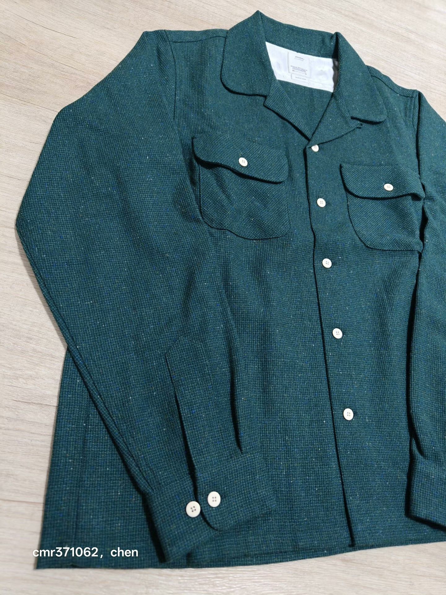 Visvim VISVIM 22AW BOOMER SHIRT L/S DONEGAL Size US L / EU 52-54 / 3 - 4 Thumbnail
