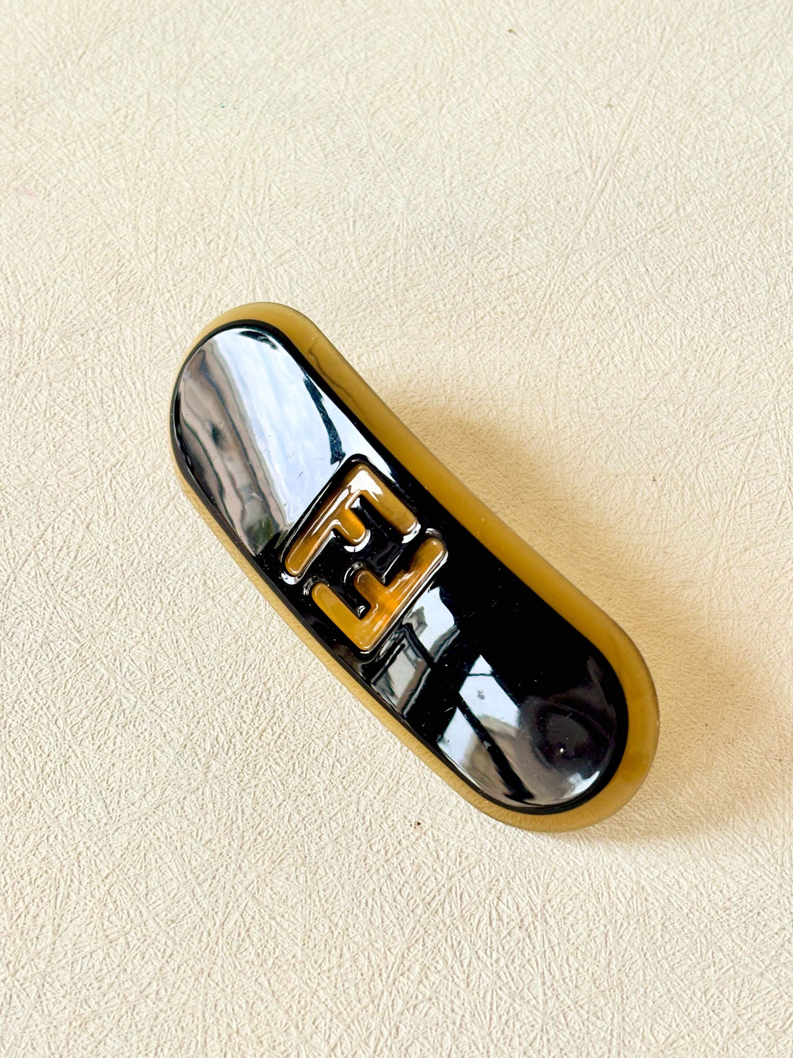 Fendi Barrette Logo Size ONE SIZE - 3 Thumbnail