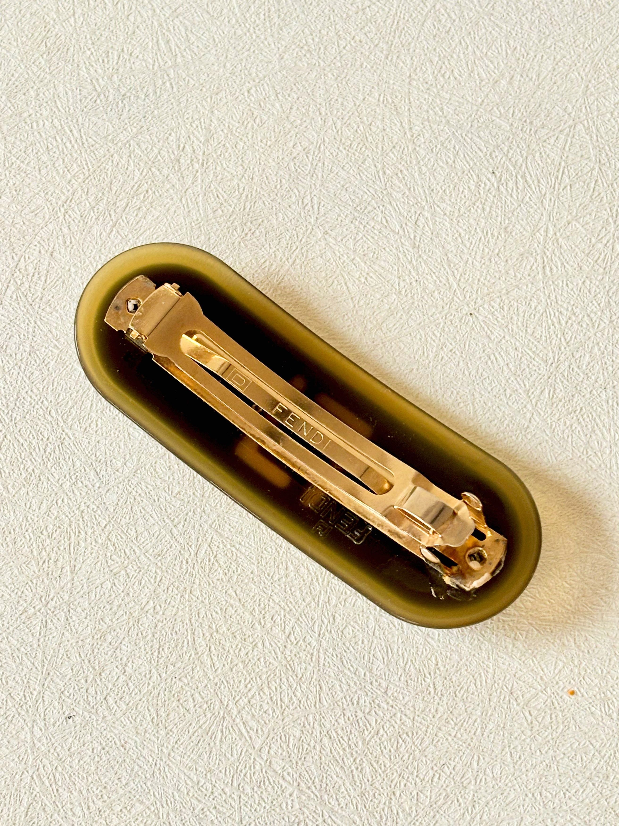 Fendi Barrette Logo Size ONE SIZE - 6 Thumbnail