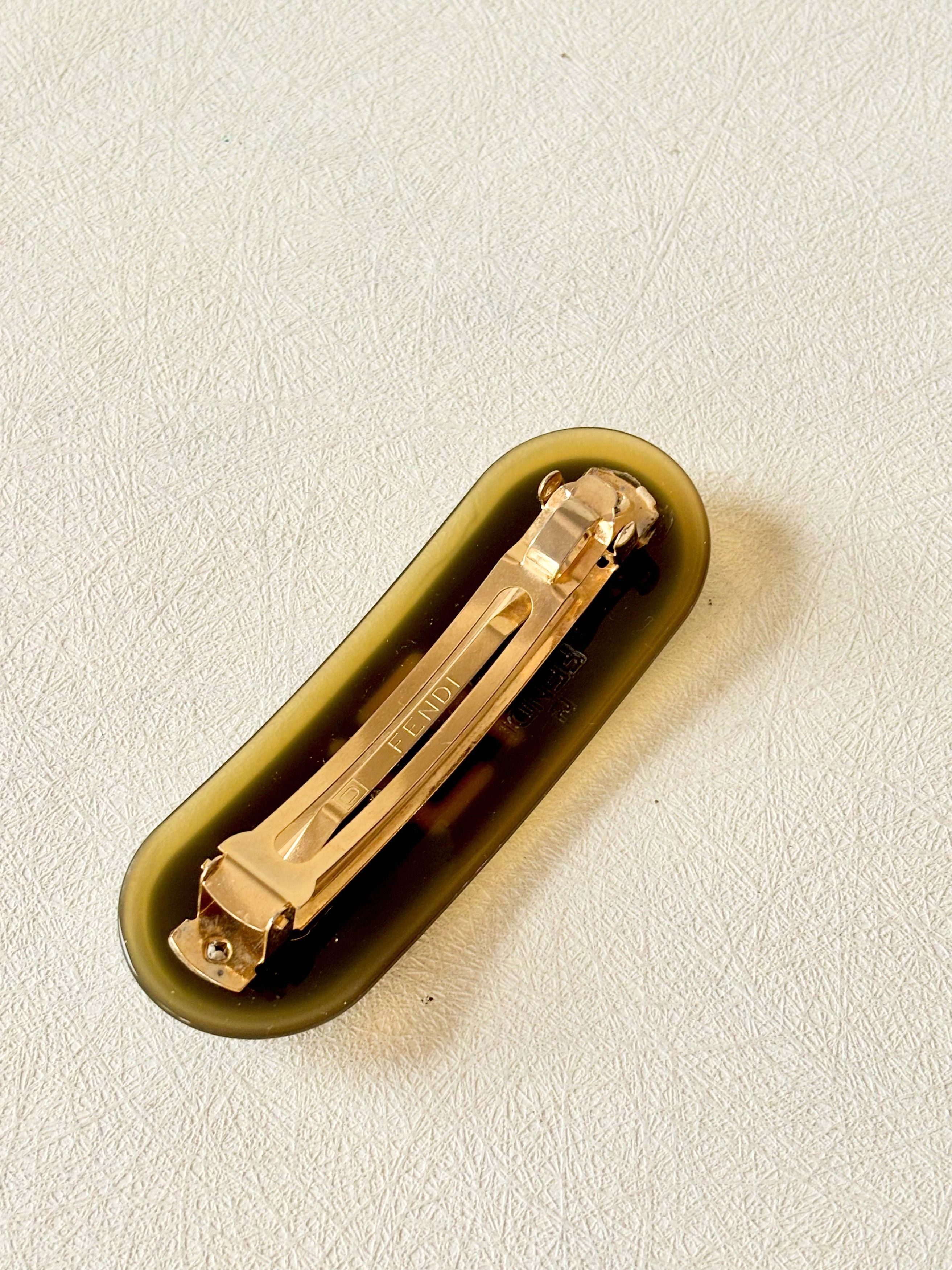 Fendi Barrette Logo Size ONE SIZE - 4 Thumbnail