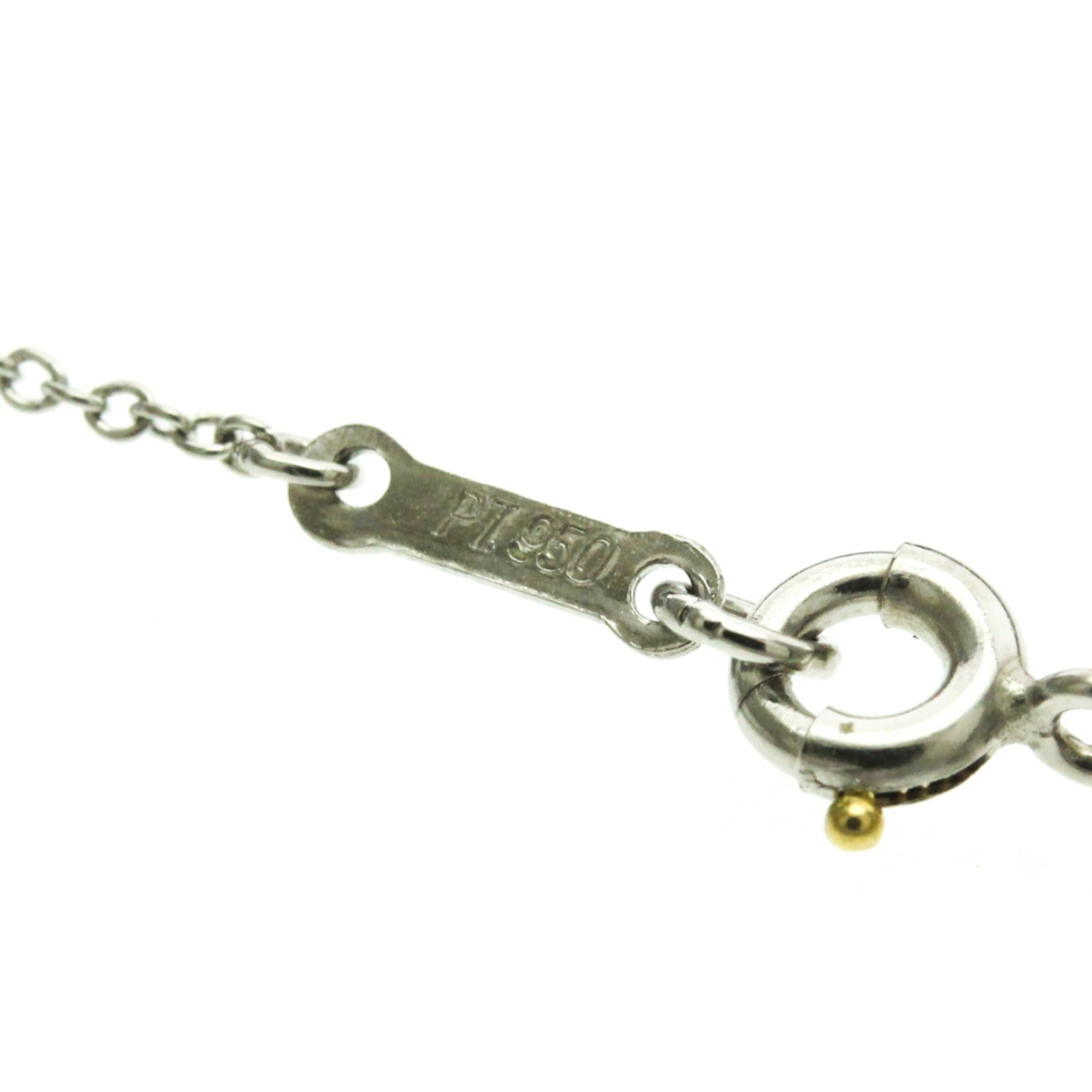 Tiffany & Co. Tiffany Open Heart Platinum No Stone Men,Women Fashion Pendant Necklace (Silver) Size ONE SIZE - 12 Thumbnail