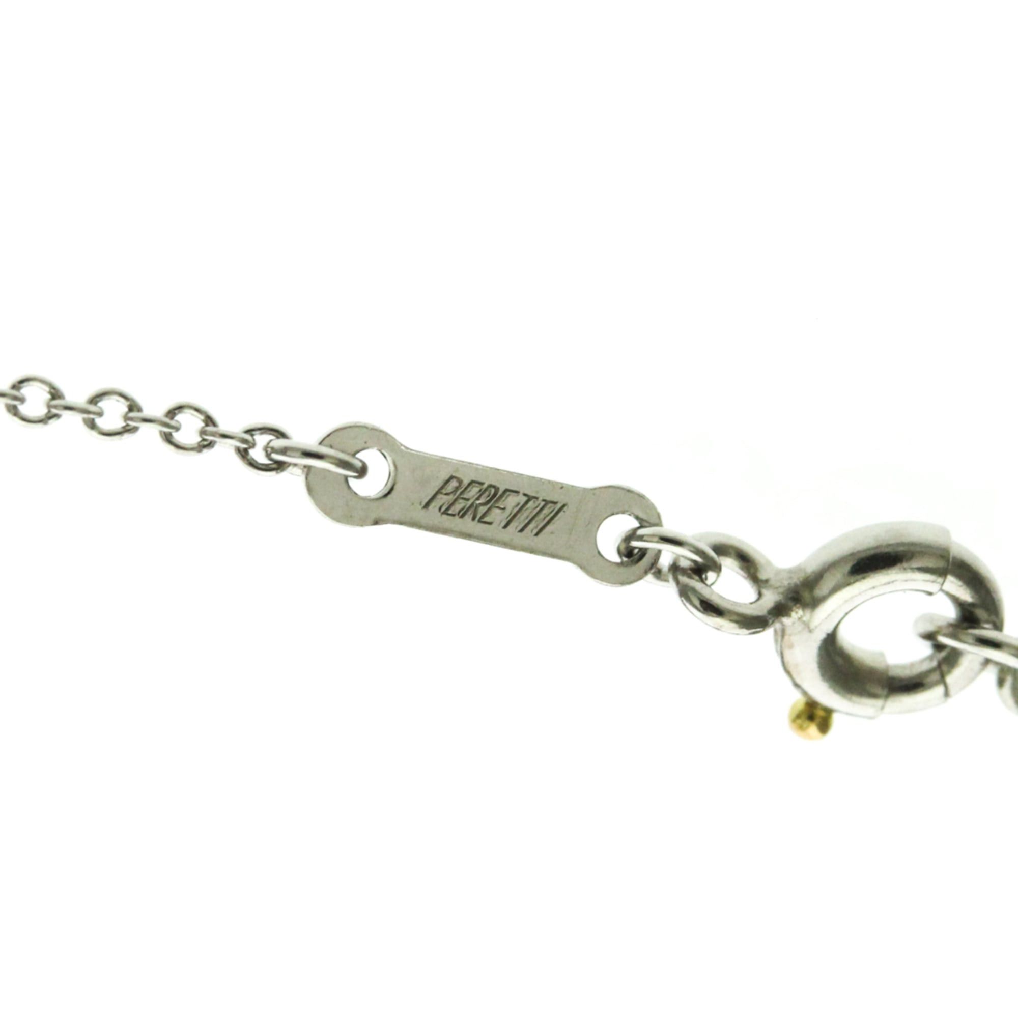 Tiffany & Co. Tiffany Open Heart Platinum No Stone Men,Women Fashion Pendant Necklace (Silver) Size ONE SIZE - 8 Thumbnail