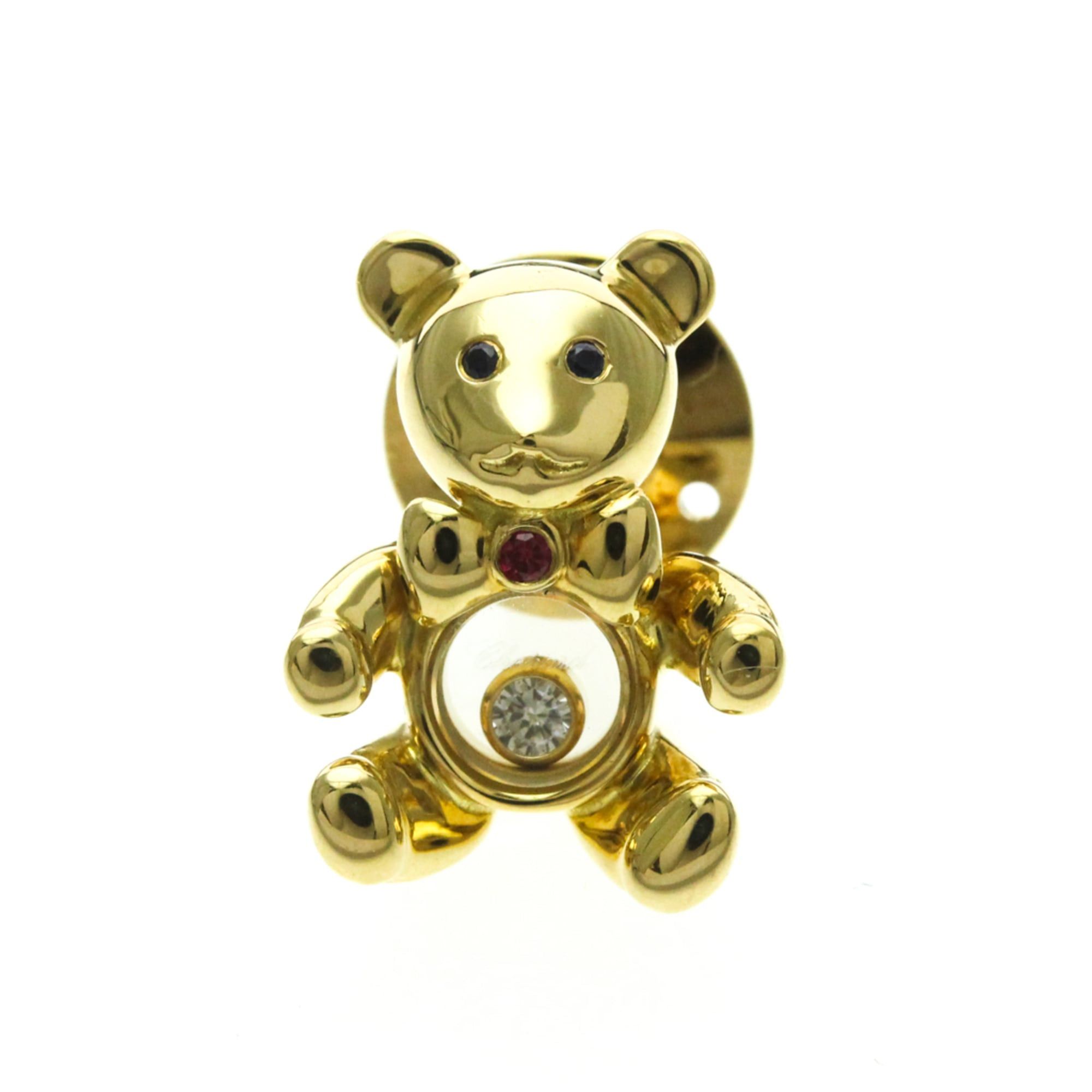 Chopard Chopard Teddy Bear Brooch 90/2188 Yellow Gold (18K) Diamond Brooch Gold Size ONE SIZE - 3 Thumbnail