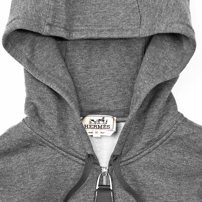 Hermes Hermes Hermès Sweatshirt Cotton Cashmere Hoodie Textile Sweatshirts & Hoodies DUTY FREE for USA Size ONE SIZE - 2 Thumbnail