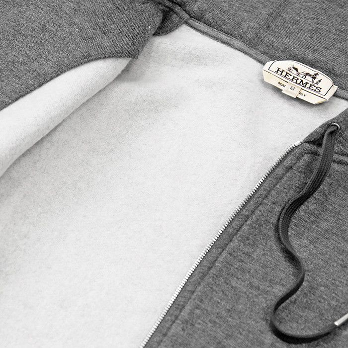 Hermes Hermes Hermès Sweatshirt Cotton Cashmere Hoodie Textile Sweatshirts & Hoodies DUTY FREE for USA Size ONE SIZE - 9 Thumbnail