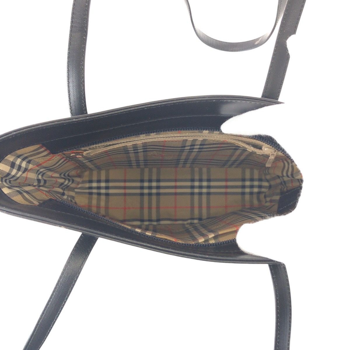 Burberry Burberry Burberry Medium Check Leather 2way Bag Leather Shoulder Bag DUTY FREE for USA Size ONE SIZE - 9 Thumbnail
