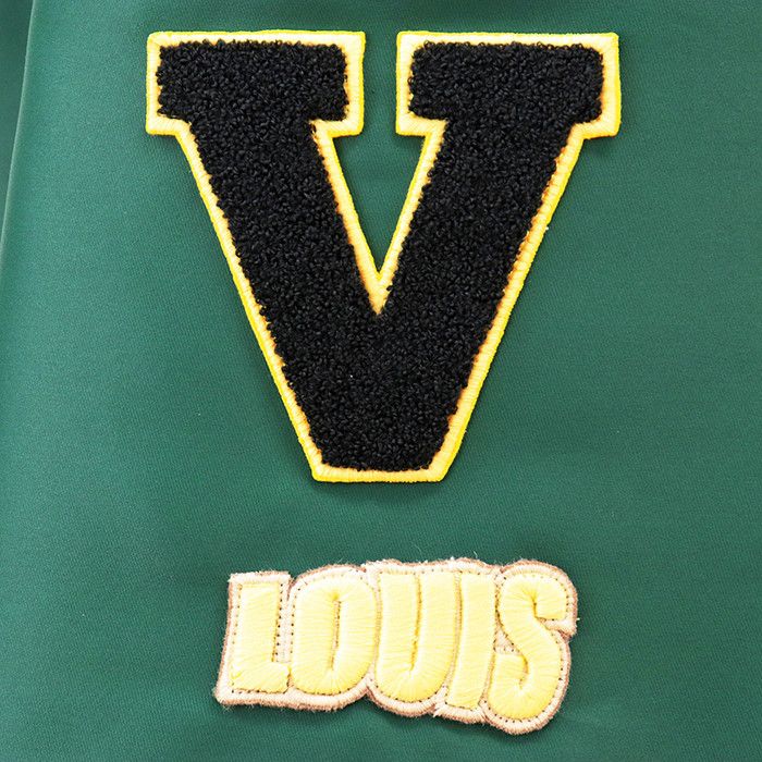 Louis Vuitton Louis Vuitton Louis Vuitton V Logo Patch & Embroidery Technical Jersey Silk Blend Skirt Textile Skirts DUTY FREE for USA Size ONE SIZE - 11 Thumbnail
