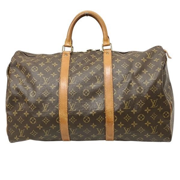 Louis Vuitton Louis Vuitton Louis Vuitton Keepall 50 Monogram Boston Bag Textile Travel Bag M41426 DUTY FREE for USA Size ONE SIZE - 2 Thumbnail