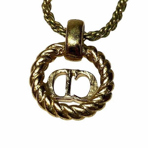 Dior Dior Dior CD Logo Necklace Metal Necklace DUTY FREE for USA Size ONE SIZE - 4 Thumbnail