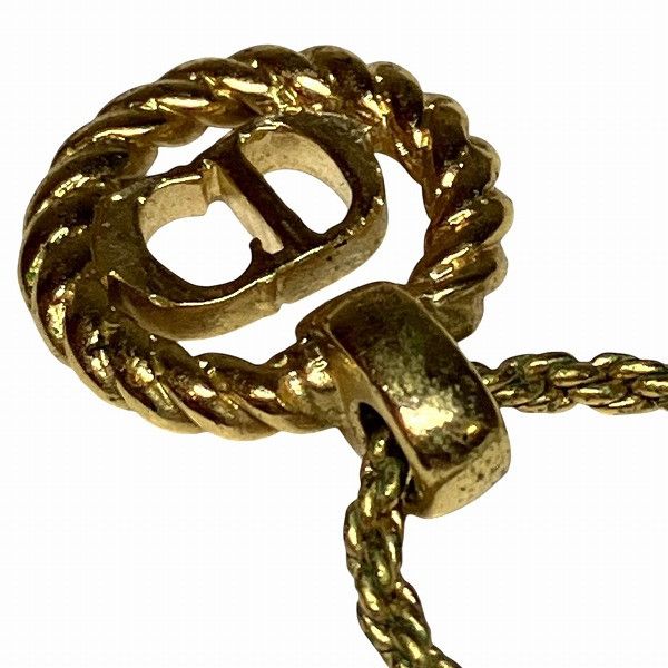 Dior Dior Dior CD Logo Necklace Metal Necklace DUTY FREE for USA Size ONE SIZE - 9 Thumbnail