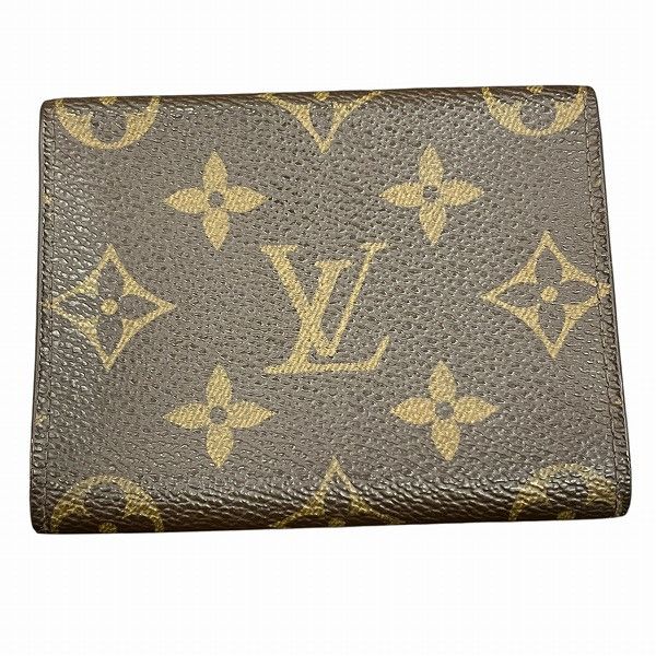 Louis Vuitton Louis Vuitton Louis Vuitton Envelope Carte de Visite Monogram Card Case Textile Card Case M62920 DUTY FREE for USA Size ONE SIZE - 2 Thumbnail