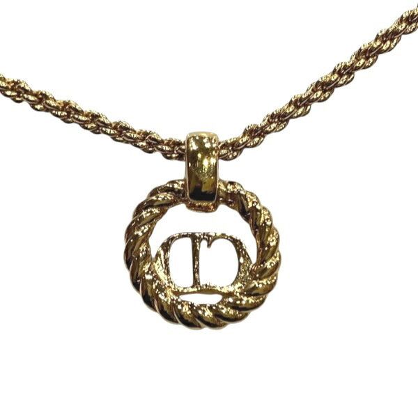 Dior Dior Dior Necklace Metal Necklace DUTY FREE for USA Size ONE SIZE - 4 Thumbnail