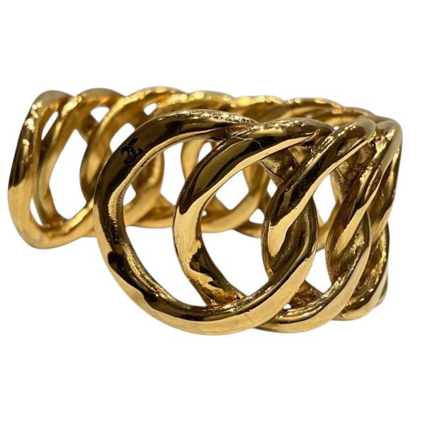 Chanel Chanel Chanel Vintage Bracelet Metal Bangle DUTY FREE for USA Size ONE SIZE - 3 Thumbnail
