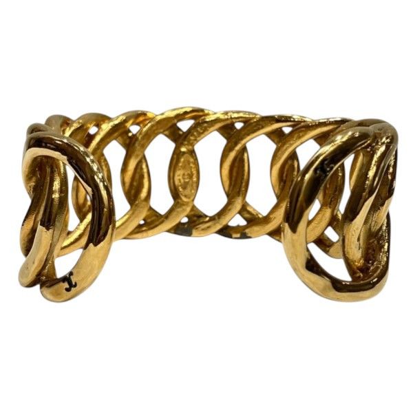 Chanel Chanel Chanel Vintage Bracelet Metal Bangle DUTY FREE for USA Size ONE SIZE - 5 Thumbnail