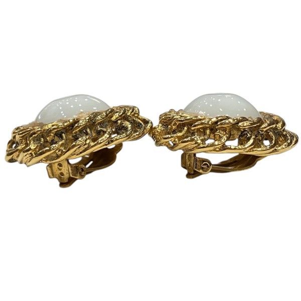 Chanel Chanel Chanel Circle Pearl Earrings Metal Earrings DUTY FREE for USA Size ONE SIZE - 2 Thumbnail