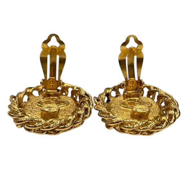 Chanel Chanel Chanel Circle Pearl Earrings Metal Earrings DUTY FREE for USA Size ONE SIZE - 4 Thumbnail