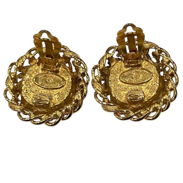Chanel Chanel Chanel Circle Pearl Earrings Metal Earrings DUTY FREE for USA Size ONE SIZE - 6 Thumbnail