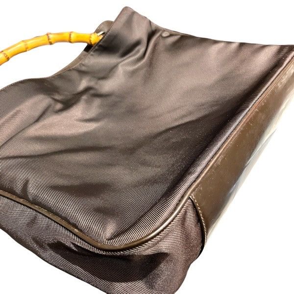 Gucci Gucci Gucci Bamboo Leather 2way Bag Leather Shoulder Bag 001285215775 DUTY FREE for USA Size ONE SIZE - 7 Thumbnail