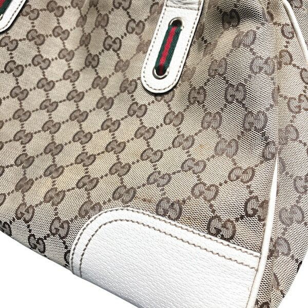 Gucci Gucci Gucci Princy GG Canvas Tote Bag Textile Tote Bag 163805 DUTY FREE for USA Size ONE SIZE - 9 Thumbnail