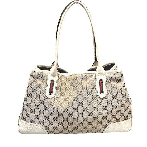 Gucci Gucci Gucci Princy GG Canvas Tote Bag Textile Tote Bag 163805 DUTY FREE for USA Size ONE SIZE - 2 Thumbnail